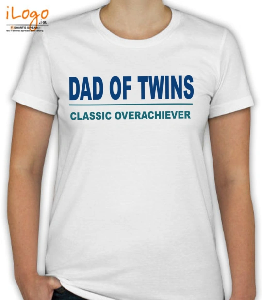 Fb dad DAD-OF-TWINS T-Shirt