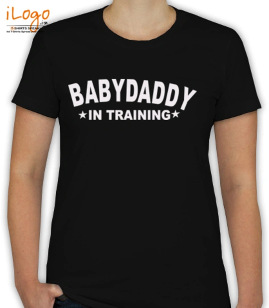 Baby hiding BABY-DADDY-IN T-Shirt
