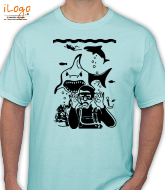Military Army Diver- T-Shirt