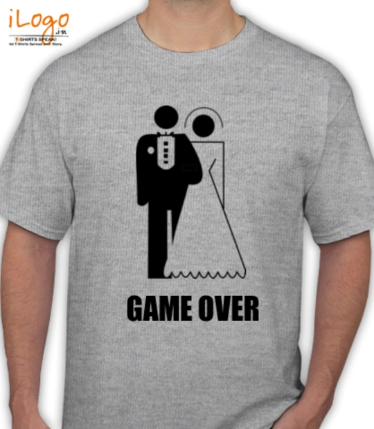 Bachelor party t shirts/ game-over- T-Shirt