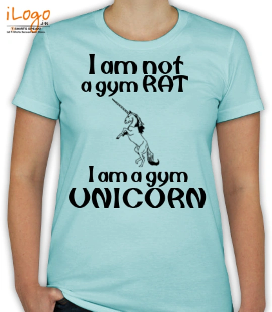 Gym fitness exercise gym-unicorn T-Shirt