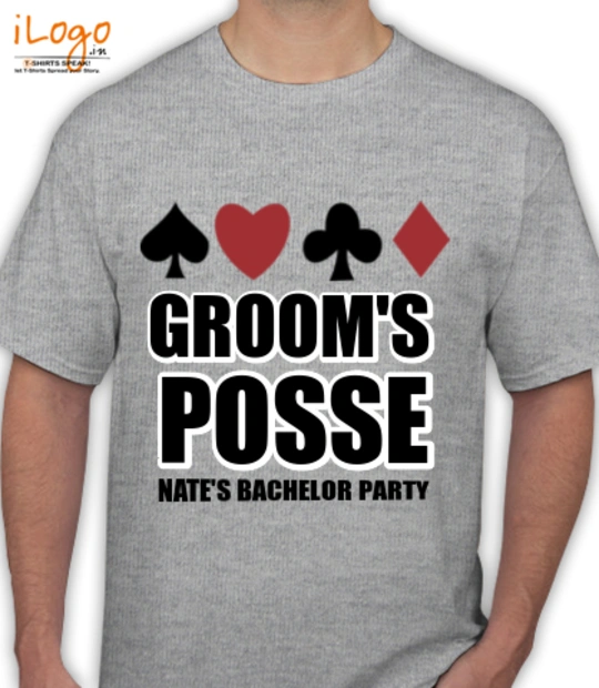 Bachelor party t shirts/ GROOM%S-POSSE T-Shirt