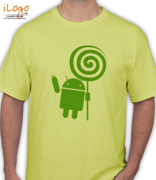 ANDROID Android-Lollipop T-Shirt