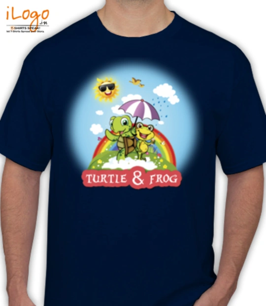 T shirts Turtle-and-Frog T-Shirt