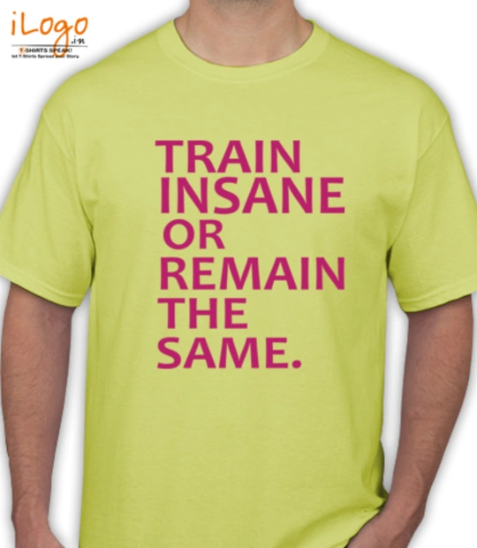 GYM  Train-insane-tee T-Shirt
