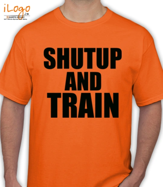 GYM  shutup-and-train- T-Shirt