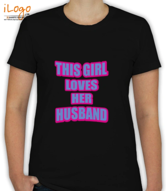 T shirts GIRL-HUSB-BLU T-Shirt