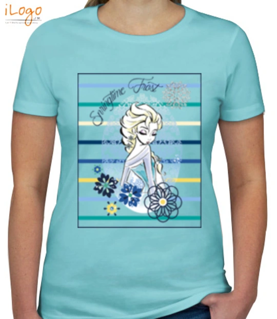 Elsa elsa-spring-time-frost- T-Shirt