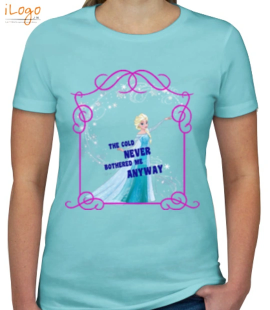 Princess elsa the-cold-never-bothered T-Shirt