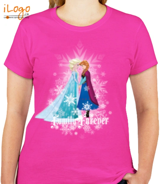 Elsa anna-%-elsa-family-forever T-Shirt