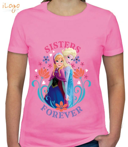 Elsa anna-and-elsa-sisters-forever T-Shirt
