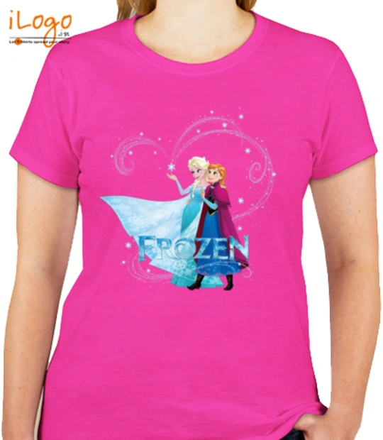Frozen elsa-%-anna-frozen T-Shirt