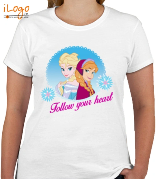 Elsa and anna elsa-and-anna-follow-ur-heart T-Shirt