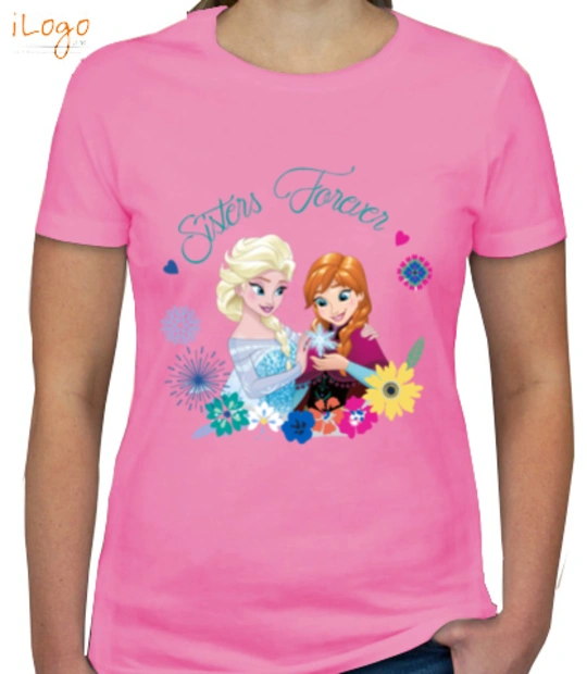 Elsa and anna elsa-forever-sister T-Shirt