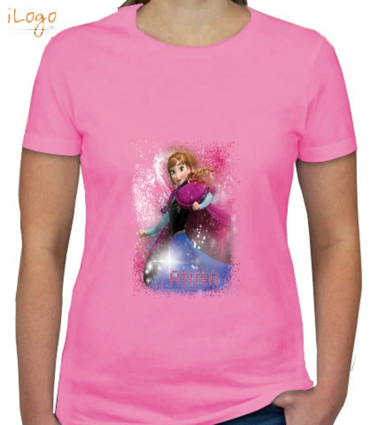 Frozen d-anna-in-pink T-Shirt