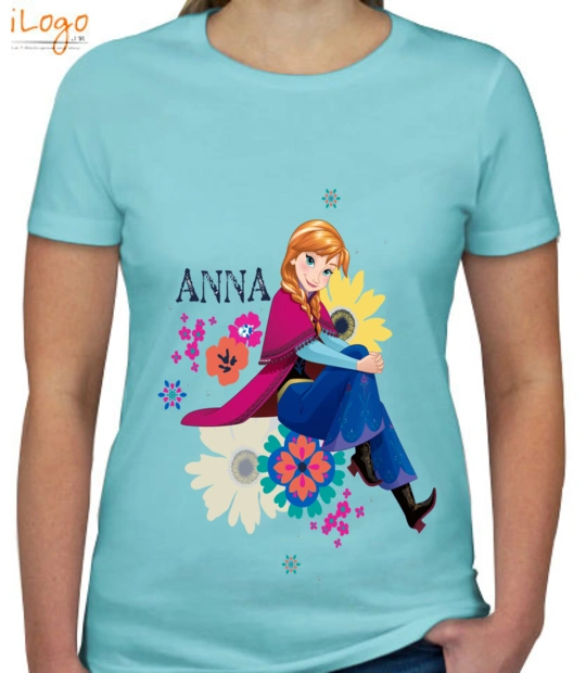 Anna anna-on-flowers T-Shirt