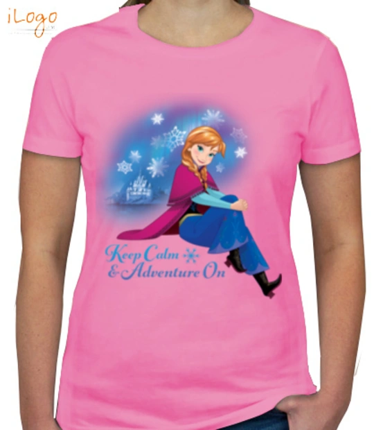 Anna keep-calm-adventure-on T-Shirt
