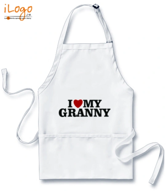 Popular Aprons i-love-my-granny T-Shirt