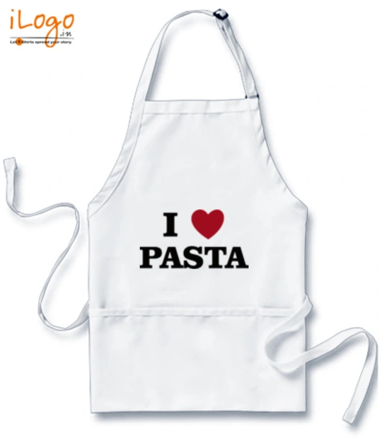 i-love-pasta - Custom Apron