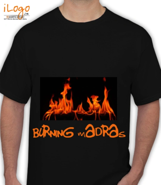 T shirts Burning-Madras T-Shirt