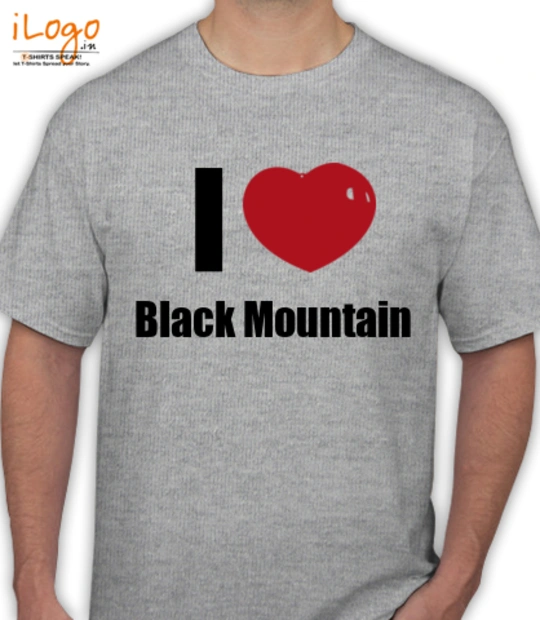 Black products Black-Mountain T-Shirt
