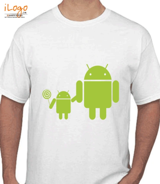 Baby on board Android-Baby T-Shirt