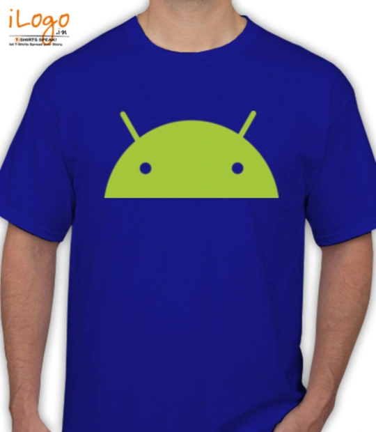 Android-Head - T-Shirt