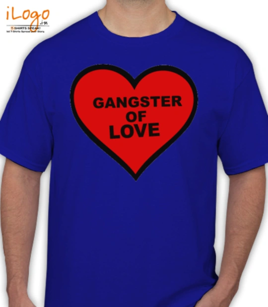 Valentine's Day GANGSTER-OF-LOVE T-Shirt