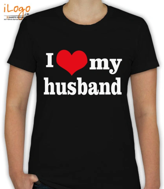 Valentine's Day I-LOVE-MY-HUSBAND T-Shirt