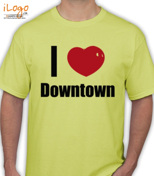 Yellow color pokemon Downtown T-Shirt
