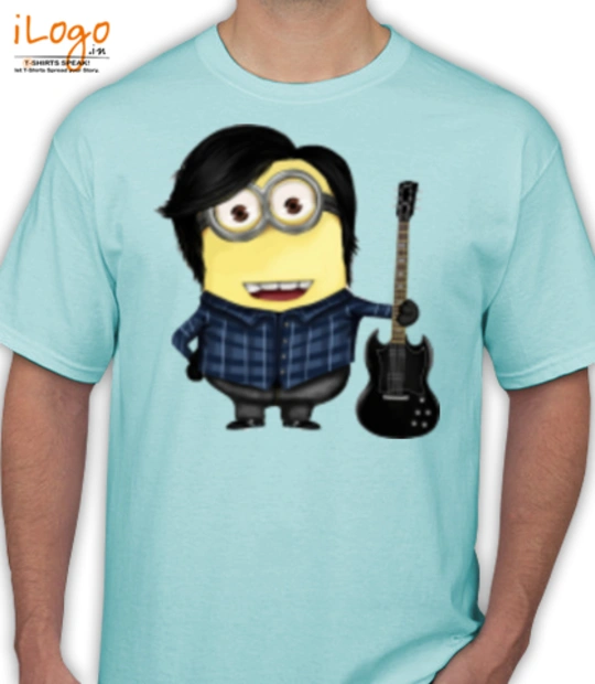 Minion minion-with-guitar T-Shirt