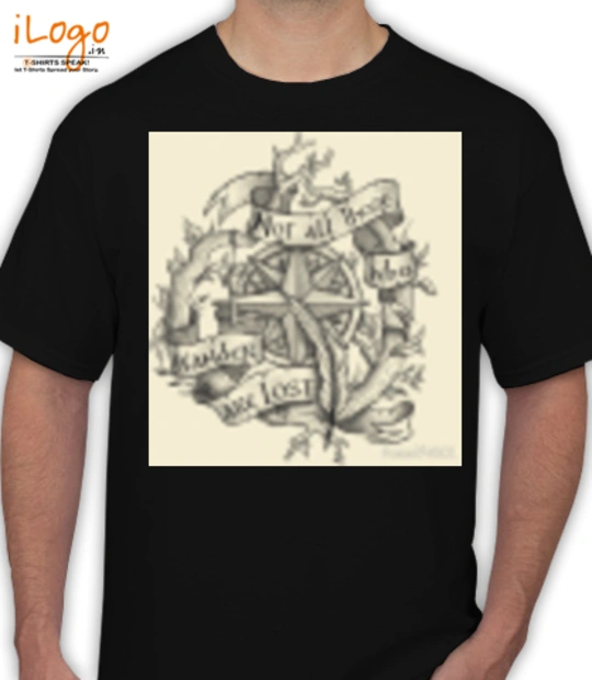 Tee LOTR-black T-Shirt