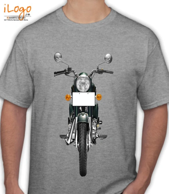 Bike Numbered Royal-Enfield-Personalised-Bike T-Shirt
