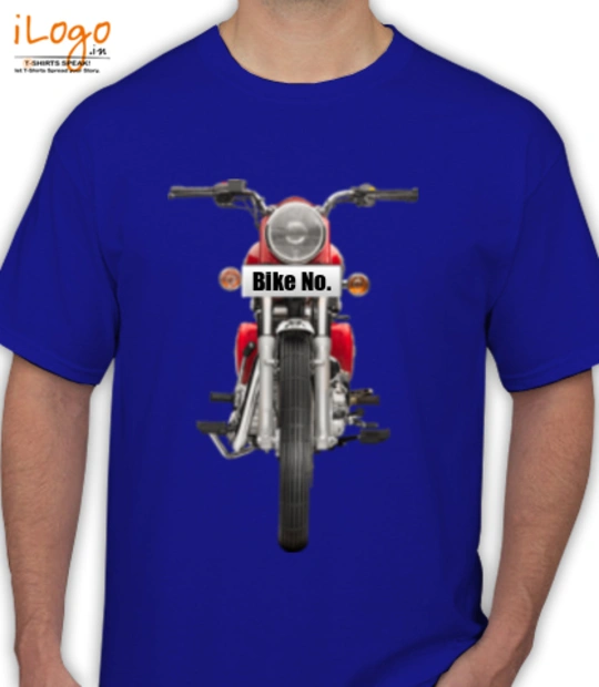 Red-Royal-Enfield-Personalised - T-Shirt