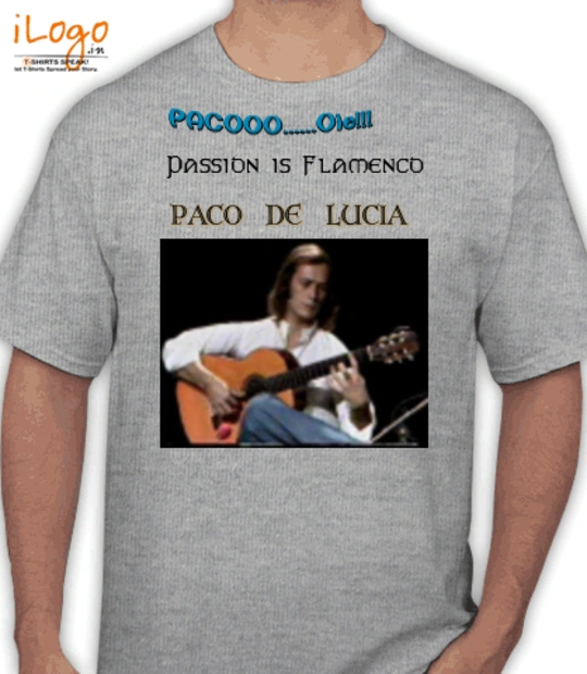 Shirt Paco-de-Lucia T-Shirt