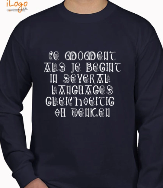 Shirt multilingual T-Shirt