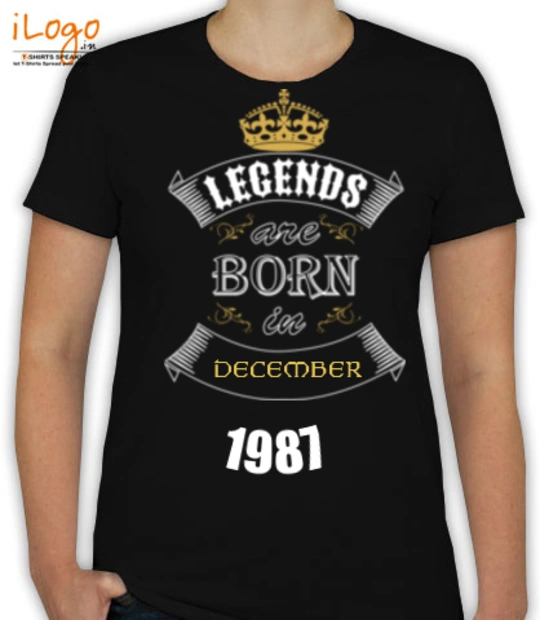 T shirts legend-born-in- T-Shirt
