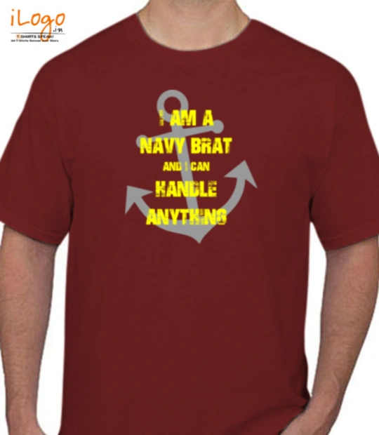 Navy NAVY-BRAT T-Shirt
