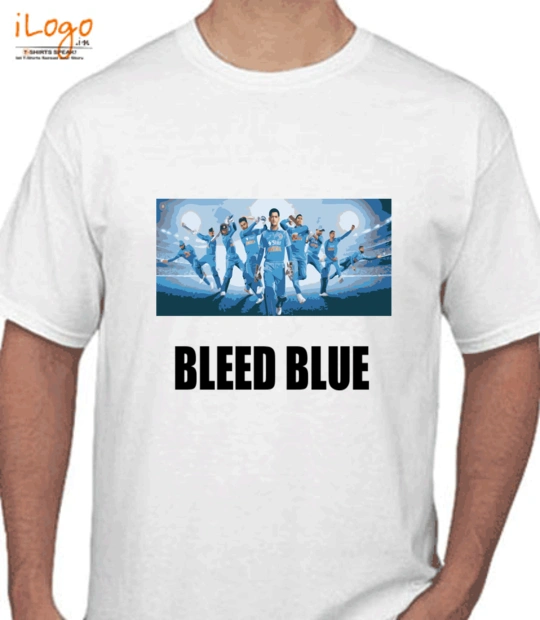 T20 Bleed-blue T-Shirt