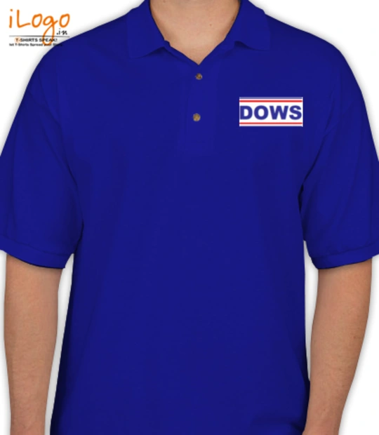 Tee DOWS-Blue T-Shirt