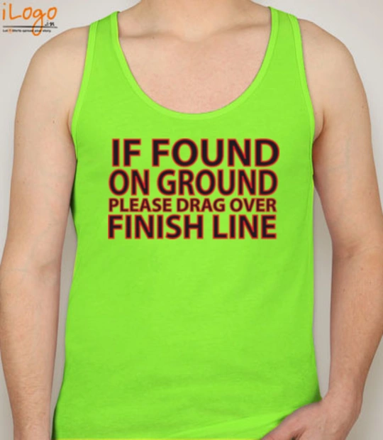 Running t shirts/ if-found-on-ground T-Shirt