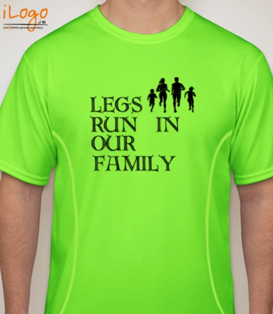 Running runner legs-run-in-our-family T-Shirt