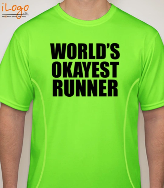 Running runner worlds-okayest-runner T-Shirt
