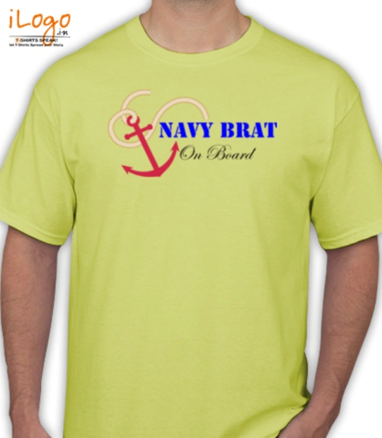 Brat NAVY-BRAT T-Shirt
