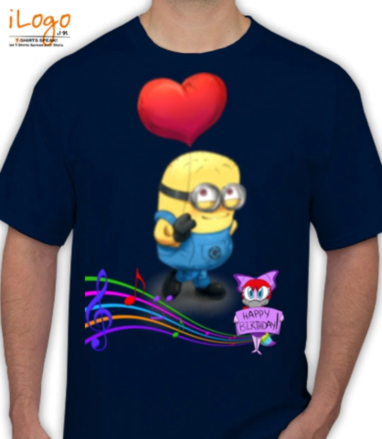 Tee minionhappyb T-Shirt