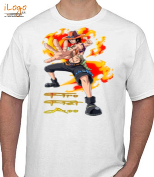 Tee Fire-Fist-Ace T-Shirt