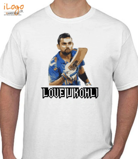 Virat Kohli love-you-kohli T-Shirt