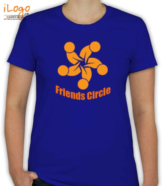 orange-circle-of-friends - T-Shirt [F]