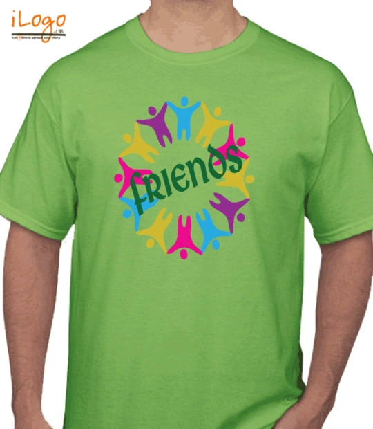 Lime kins friends-stamp T-Shirt