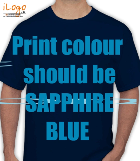 Shirt Sapphire-Blue T-Shirt